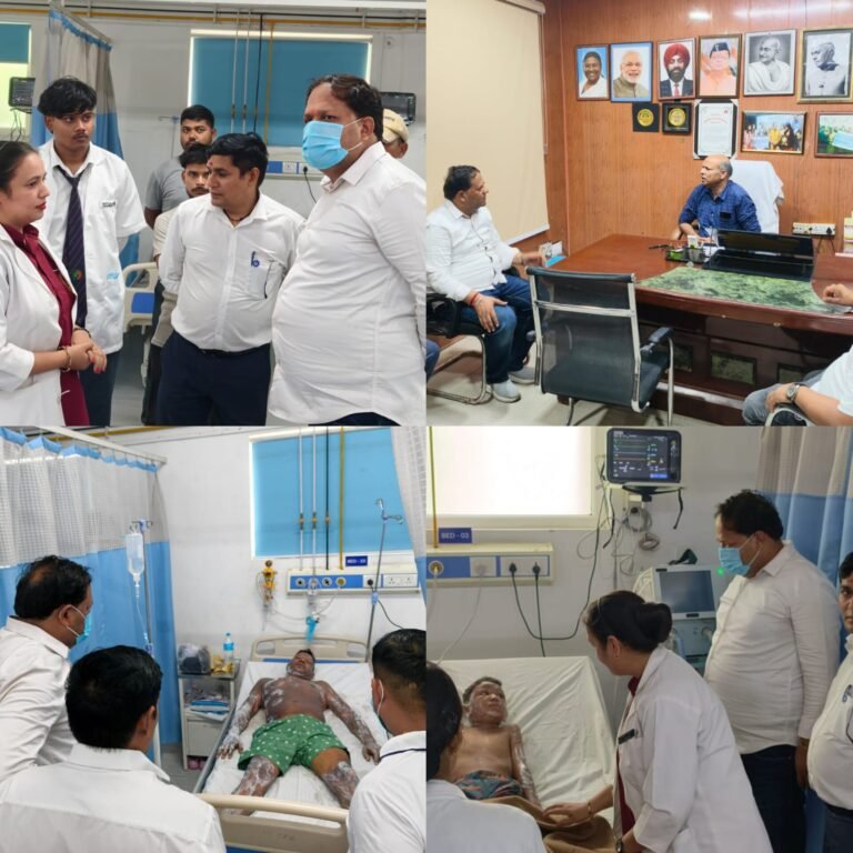 रुद्रपुर। वार्ड संख्या एक, शिमला बहादुर में एक दर्दनाक हादसा सामने आया है, जहाँ एक मकान में अचानक गैस सिलेंडर फटने से एक ही परिवार के तीन लोग गंभीर रूप से झुलस गए। घायलों में गृहस्वामी नितेश ममगई, उनकी बेटी और बेटा शामिल हैं