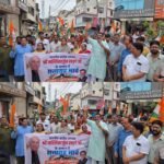रूद्रपुर। हल्द्वानी में कांग्रेस के राष्ट्रीय अध्यक्ष मल्लिकार्जुन खरगे की जनसभा के बाद जनसभा स्थल के शुद्धीकरण और हवन किए जाने के विरोध में कांग्रेसियों ने जिला मुख्यालय पर सामाजिक समरसता यात्रा निकालकर विरोध दर्ज कराया।
