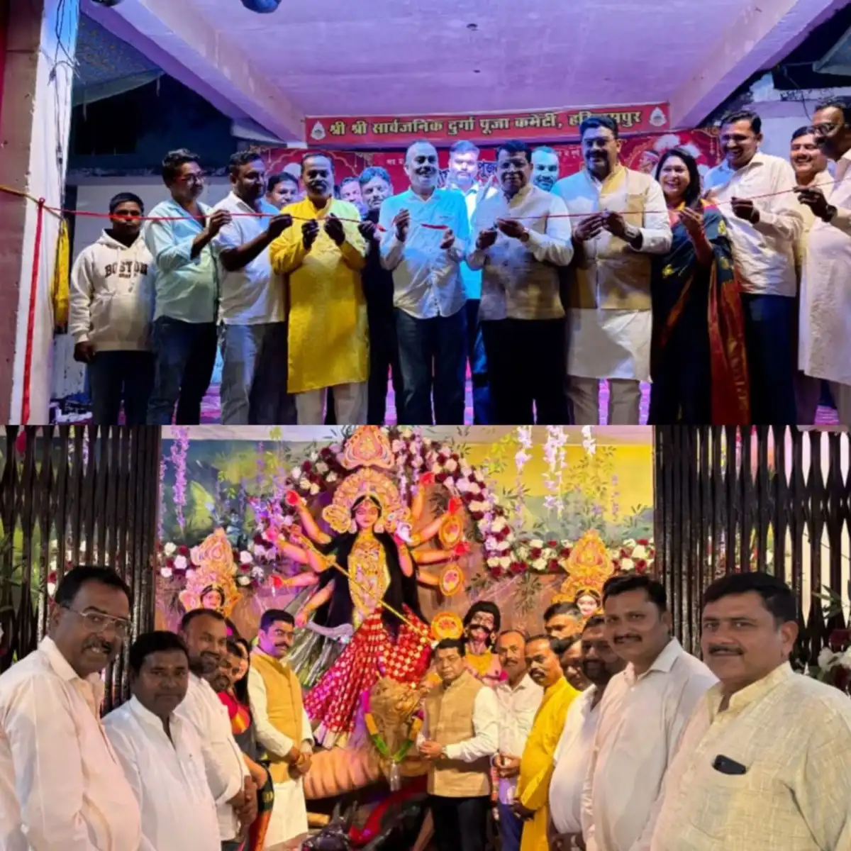 हरिदासपुर में विधायक शिव अरोरा ने दुर्गा पूजा महोत्सव का किया शुभारंभ, मां दुर्गा के चरणों में शीश नवाकर क्षेत्रवासियो के सुख-समृद्धि की कामना
