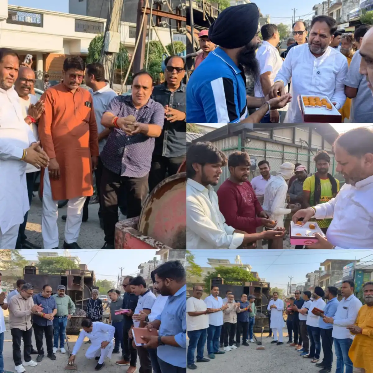 रुद्रपुर में युद्ध स्तर पर शुरू हुआ सड़कों को गड्ढामुक्त करने का अभियान