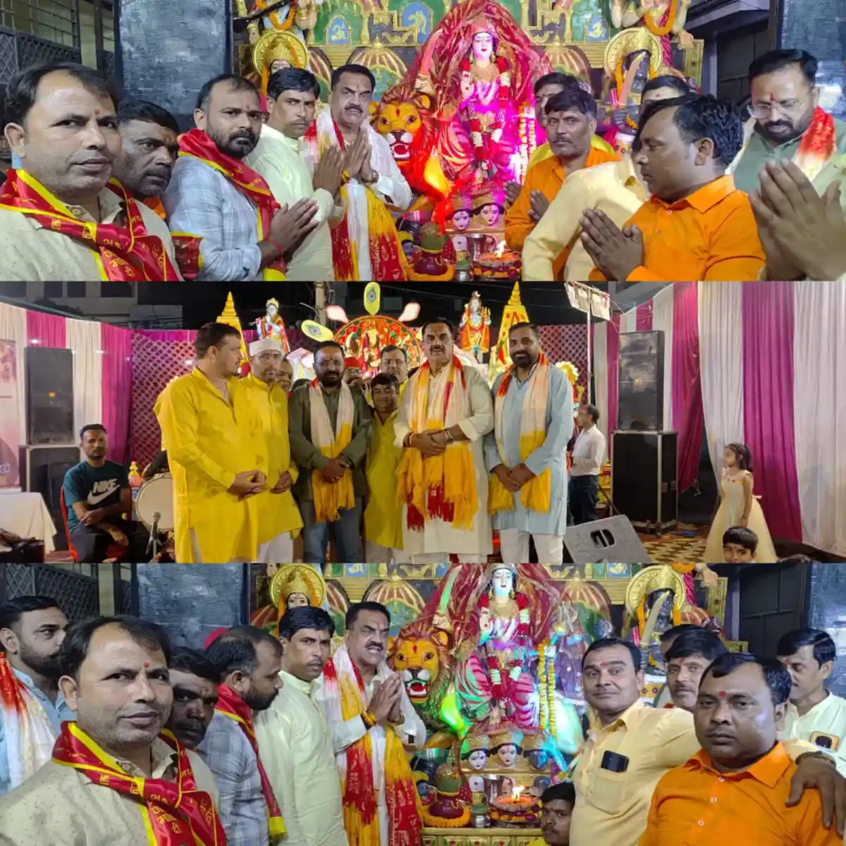 रुद्रपुर । नवरात्र के उपलक्ष्य में शहर में जगह जगह मां भगवती के जागरण आयोजित किए जा रहे हैं। इसी क्रम में वार्ड नंबर 16 के बगवाड़ा क्षेत्र स्थित गणेश गार्डन सोसायटी में मां भगवती जागरण का आयोजन किया गया।