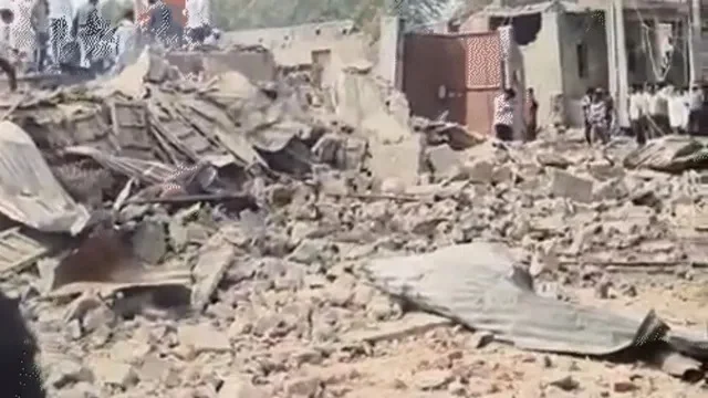 भीलवाड़ा में विस्फोटक से भरी पिकअप में धमाका, चालक की मौत